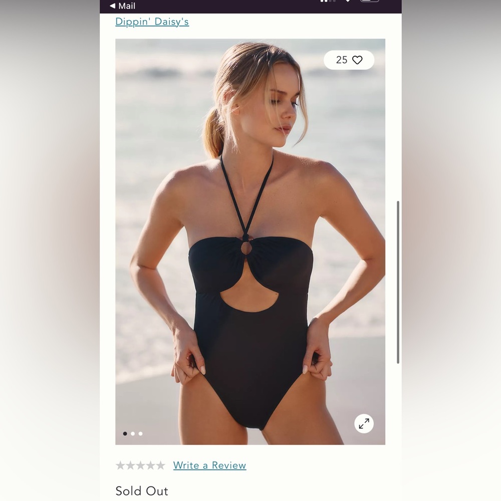 Dippin’ Daisys Wave Rider One Piece Swimsuit